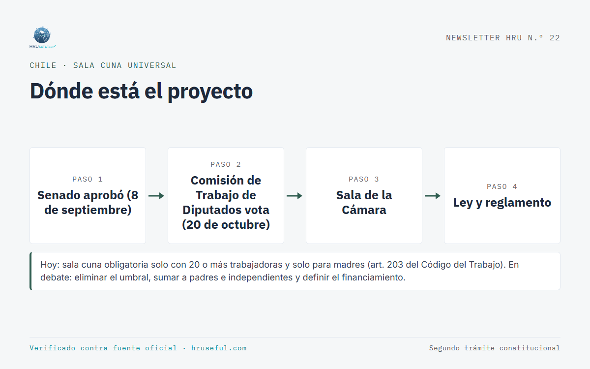 Infografía: Dónde está el proyecto (Chile)